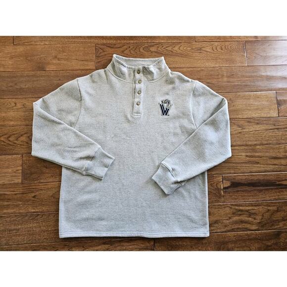 League Villanova University Snap Up Fleece Men's Size XL Wildcats EUC - Picture 6 of 12